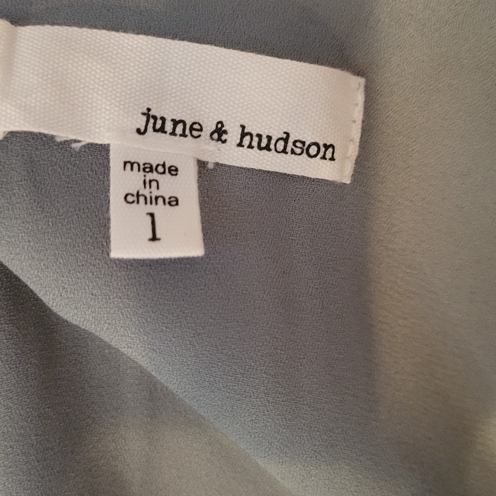 June & Hudson Tie Waist Jumpsuit Size 1 (S/M)